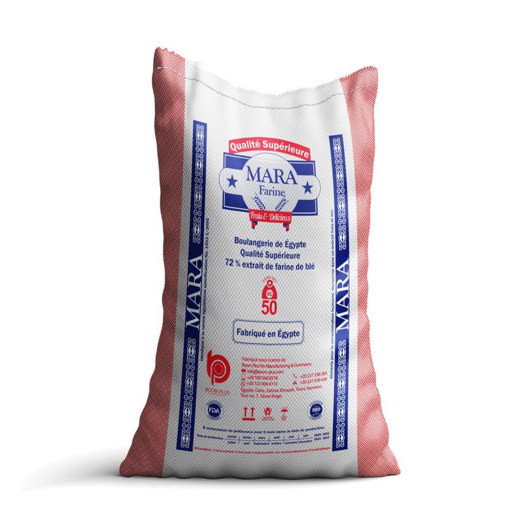 Wheat flour 50 kg Mara farine brand /Patent flour