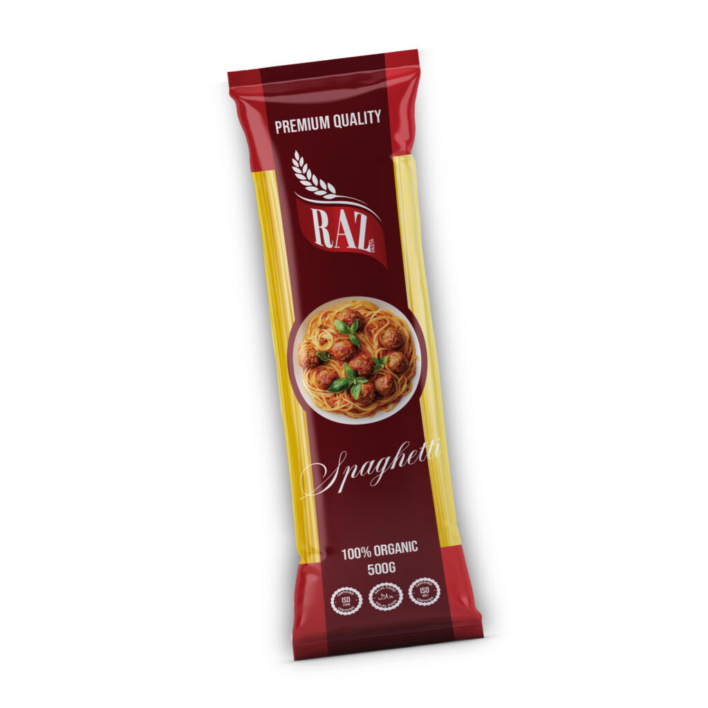Raz Brand 500g Long Spaghetti | Box & Bag Packaging | Egypt Wholesale