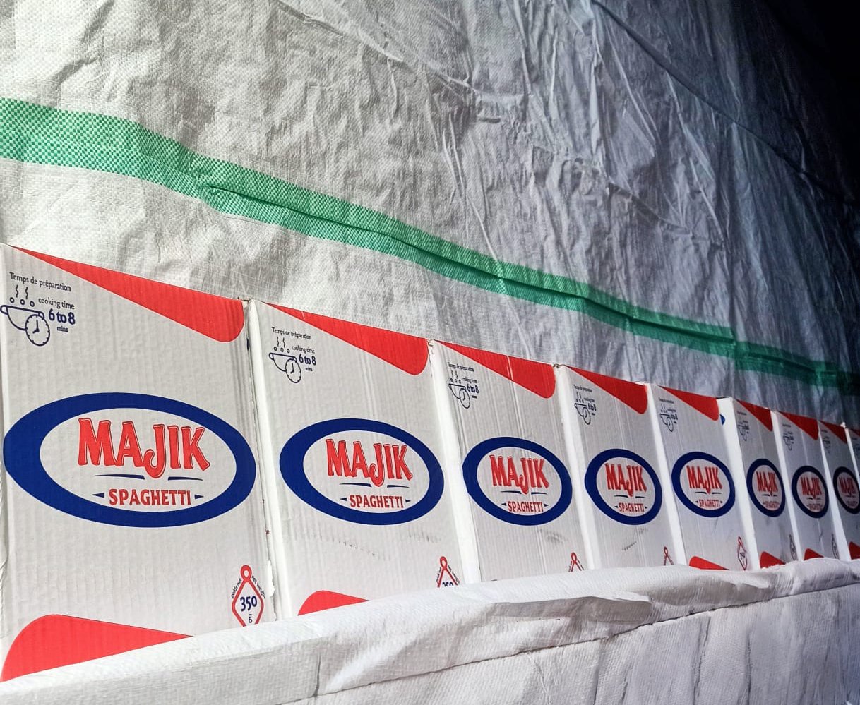 Majik Brand 1.6mm Egyptian Long Spaghetti | 350g Sack 8.4kg Carton 100% Wheat Flour