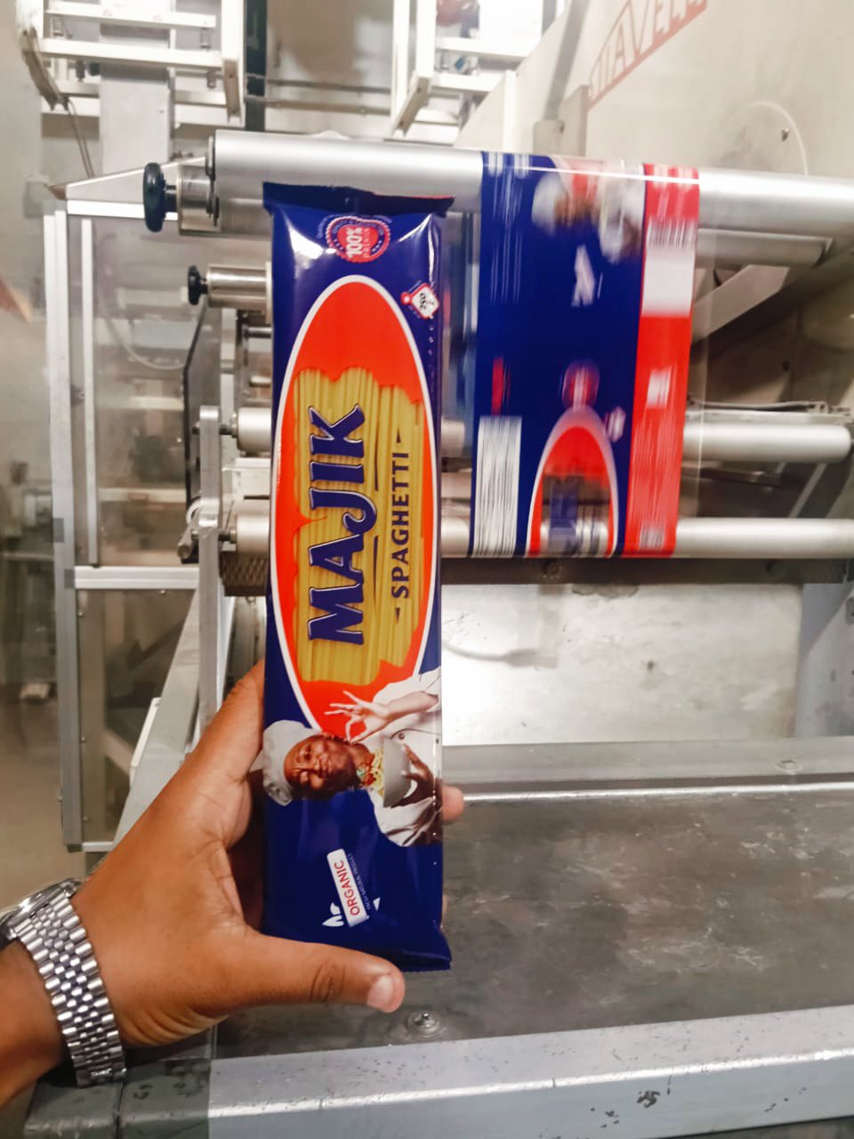 Majik Brand 1.6mm Egyptian Long Spaghetti | 350g Sack 8.4kg Carton 100% Wheat Flour