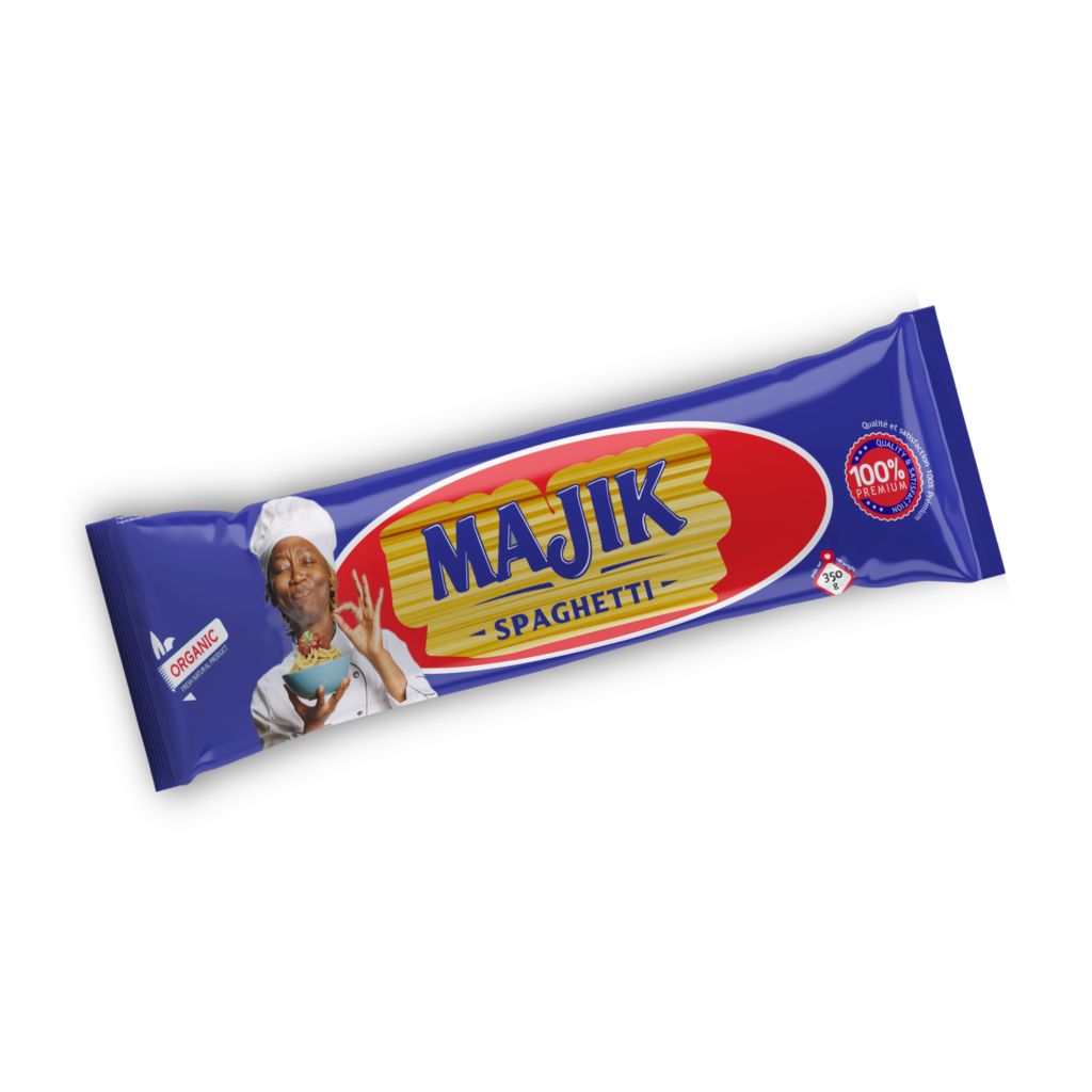 Majik Brand 1.6mm Egyptian Long Spaghetti | 350g Sack 8.4kg Carton 100% Wheat Flour