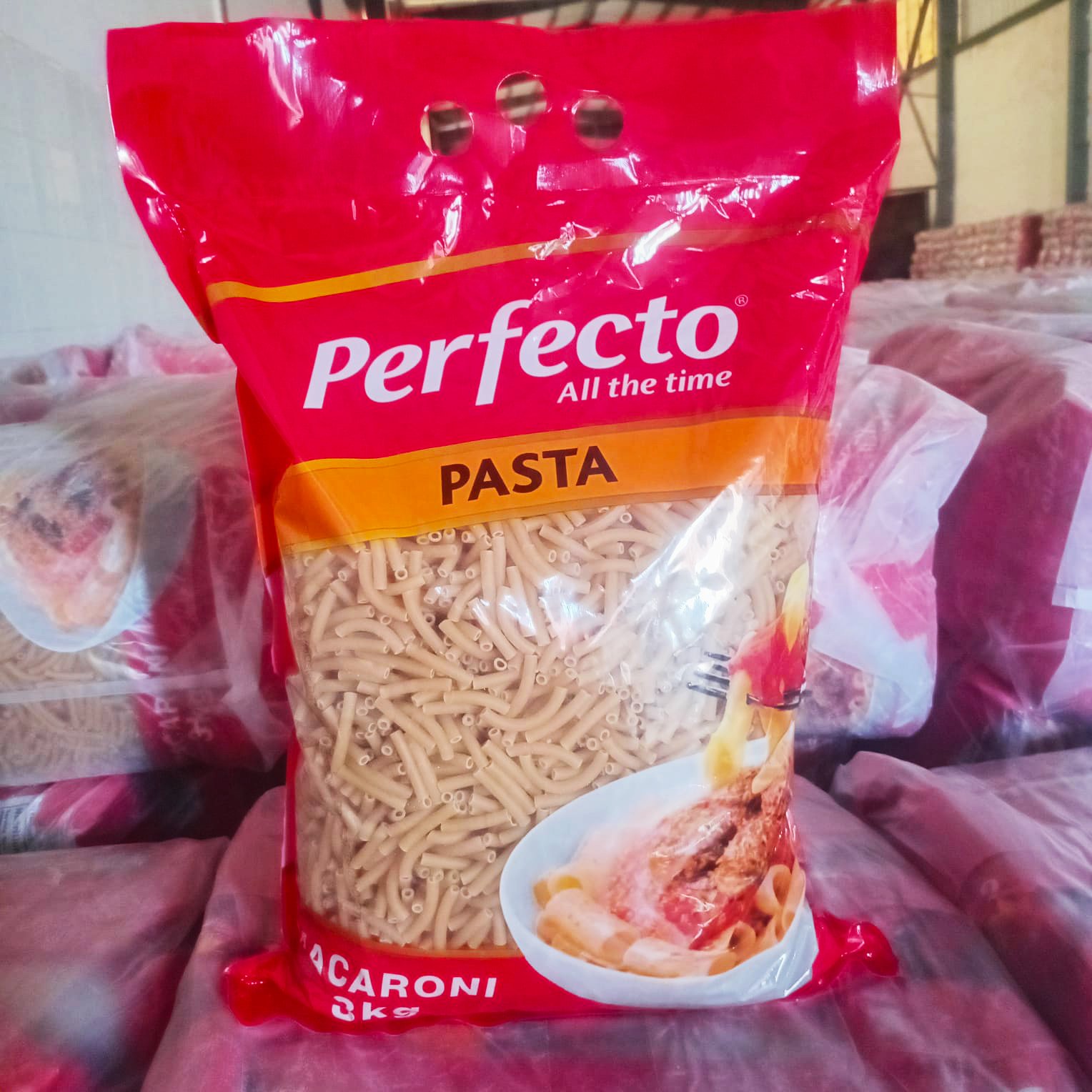 Perfecto Macaroni 3kg | HALAL ISO 9001 Short Cut Pasta