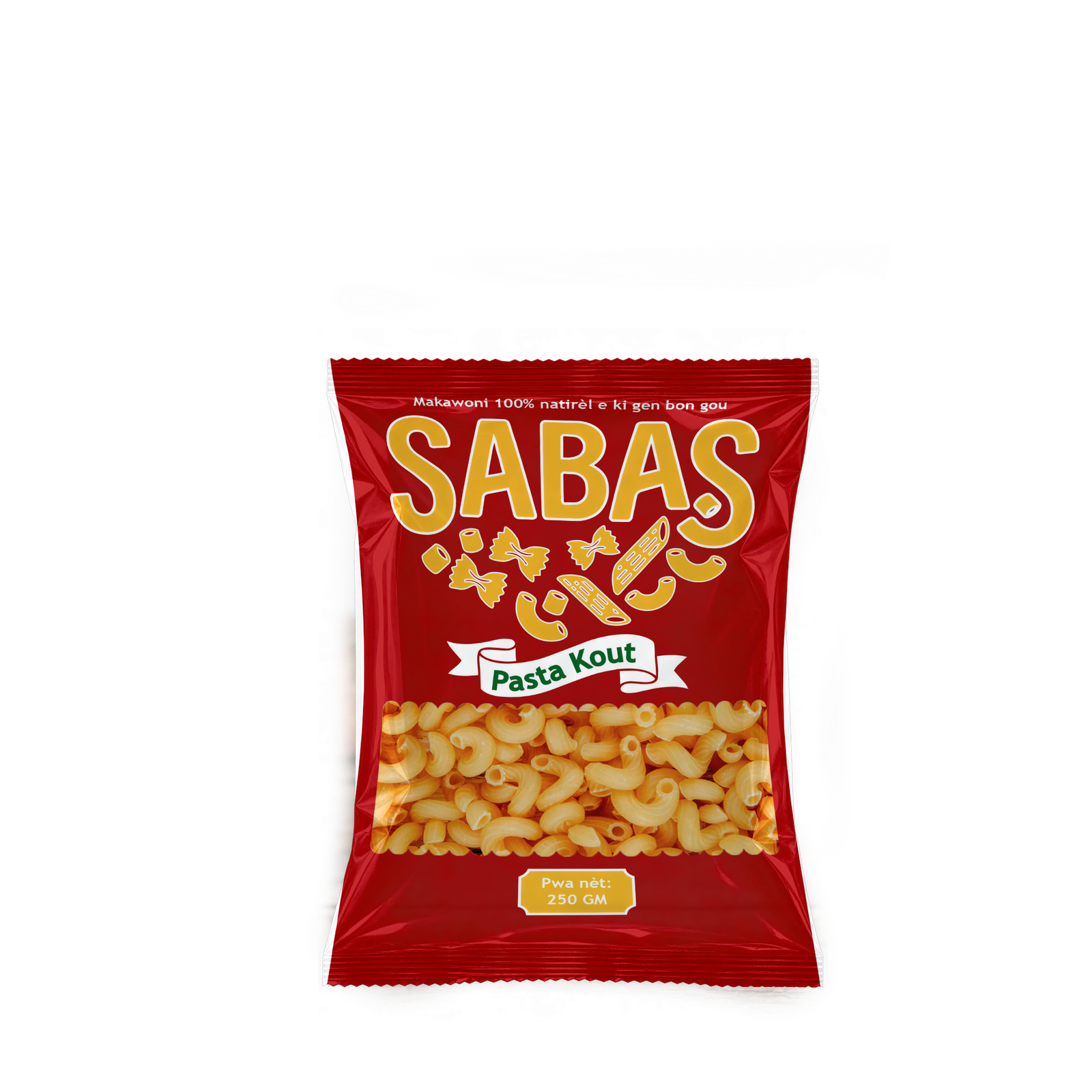 SABAS Shortcut Macaroni Pasta 250g | Egyptian Pasta Bulk
